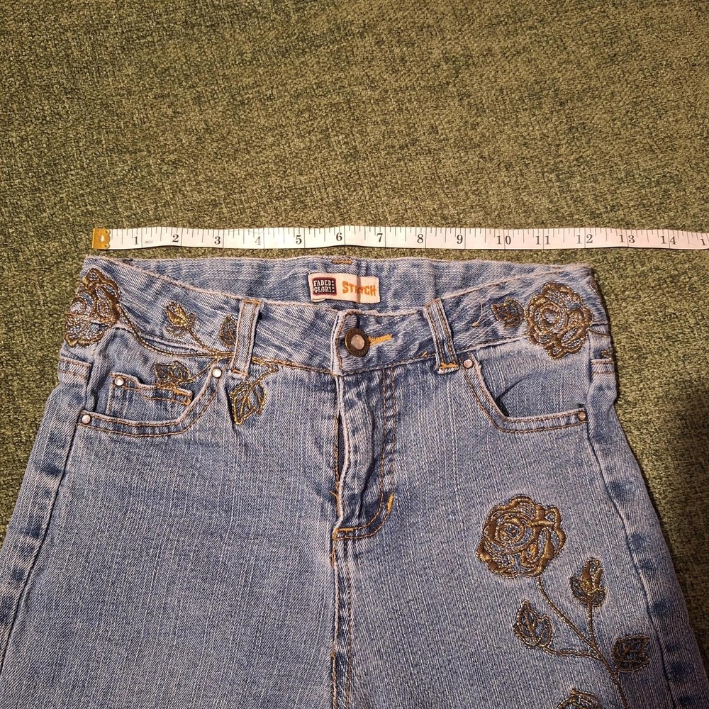 Embroidered Blue Jeans - Picture 5 of 7